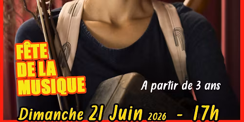 F\u00eate de la musique \u00e0 partir de 3 ans | SARA VALERO, chansons pour petites et grandes oreilles !