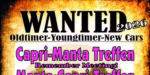Manta-Capri Treffen 2026