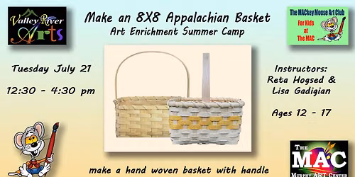 Make and 8x8 Appalachian Basket