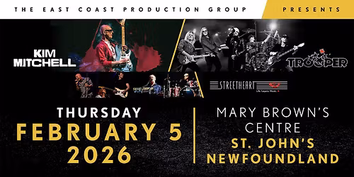 Trooper with Kim Mitchell at Molson Canadian Centre at Casino New Brunswick