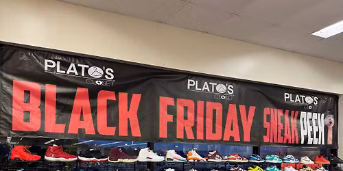 Black Friday, with the Famous SHOE WALLS!!!