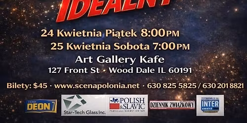 M\u0118\u017bCZYZNA IDEALNY - TEATR SCENA POLONIA W ART GALLERY KAFE