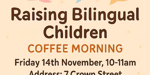 Bilingual mums coffee morning