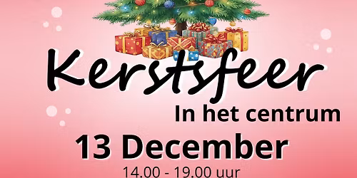 kerstsfeer in het centrum