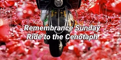 Remembrance Sunday, Ride to the Cenotaph