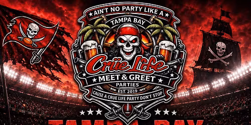Cr\u00fce Life presents Buccaneers & Falcons Meet & Greet Party  