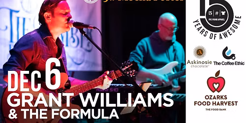 Grant Williams & The Formula - Celebrating 15 Years of Awesome with 5# Apparel
