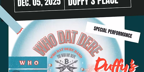 It's a Who Dat Dere Time at Duffy\u2019s Place