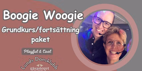 Boogie Woogie Grundkurs-paket