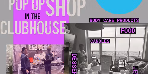 Pop Up Shop in the Clubhouse