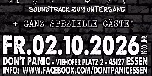 Harte Worte \u2013 \u201eSoundtrack zum Untergang\u201c Record Release Party + Happy Depressions