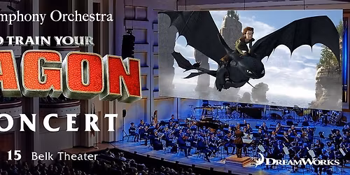 How To Train Your Dragon In Concert at Northern Alberta Jubilee Auditorium