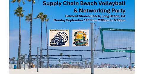 Supply Chain Beach Volleyball - Monday September 14th
