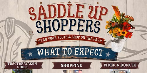 Saddle up Shoppers 