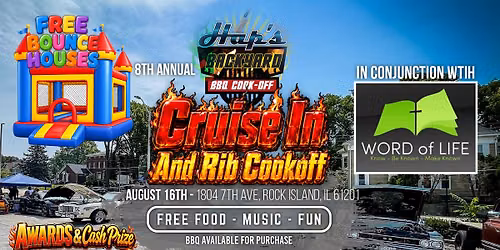 8th Annual Hap's Backyard BBQ Rib Cook-Off With Word Of Life Church