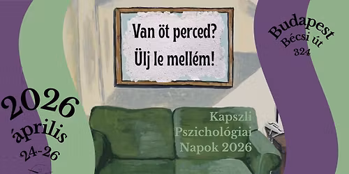 KAPSZLI Pszichol\u00f3giai Napok 2026