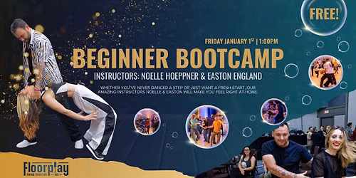 FREE Beginner Swing Dance Bootcamp | Floorplay NYE 2026-2027