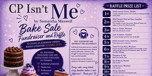 Bake Sale Fundraiser For CP Isn\u2019t Me Audiobook