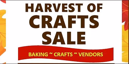 Harvest of Crafts Sale