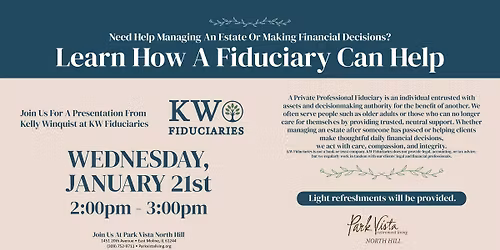 Learn How a Fiduciary Can Help