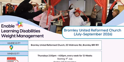 Learning Disability Weight Management Programme - Bromley United Reformed Church