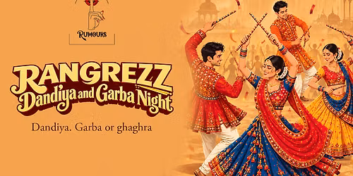 Rangrezz Garba Night at Rumours Rooftop