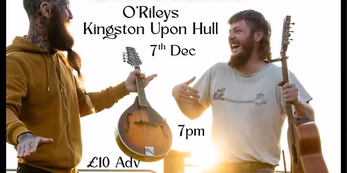 Kenan Flannery & Gravedancer plus support from Chris JD & The Crazy Hearts and Rowland