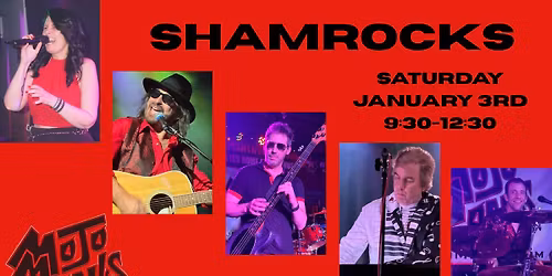 MOJO MONKS are back at SHAMROCKS!!