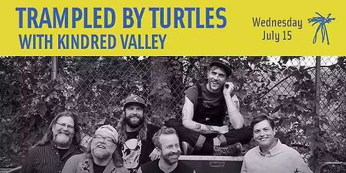 Trampled By Turtles with Kindred Valley