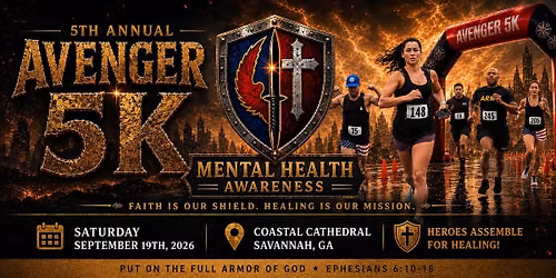 5th Annual Brett J Morris Avenger Foundation Mental Health Awareness 5K