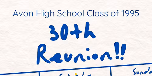 30th Reunion-Class of 1995