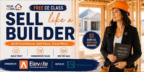 Sell Like a Builder! With John Hudson