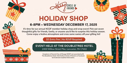 KCOF Member Holiday Shop