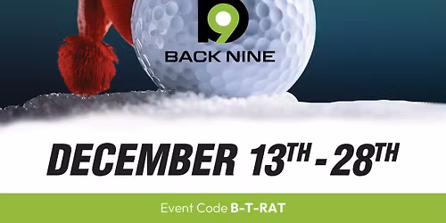 Winter Bash National Tournament, Play at The Back Nine Golf Columbus & win Nationally, $5k in Prizes