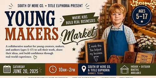 Makers Market for Kids! \ud83c\udfa8