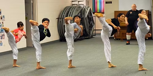 Taekwondo Class with Master Good