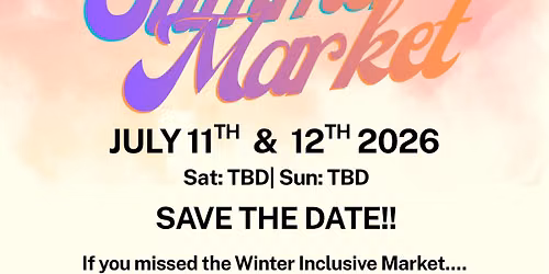Inclusive Summer Market 
