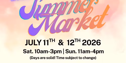 Inclusive Summer Market 