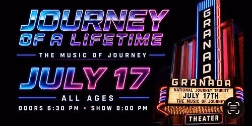 JOURNEY Tribute - Journey of A Lifetime | Granada Theater | Sundown at Granada