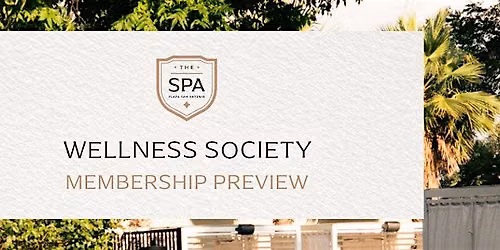 Wellness in the Garden: Spa Plaza Membership Preview