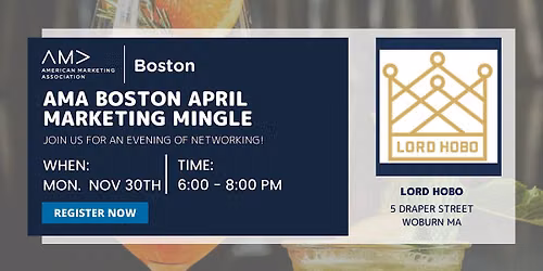 AMA Boston: November Marketing Mingle