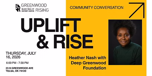 Uplift & Rise: Heather Nash, Deep Greenwood Foundation