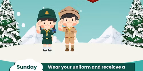 Scout Day at San Mateo on Ice