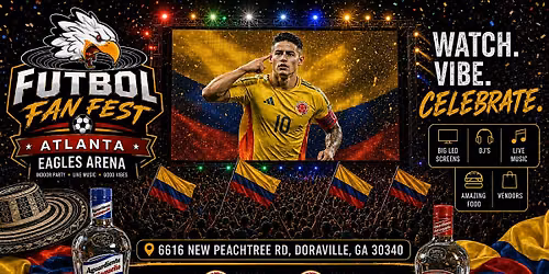 Futbol Fan Fest - Colombia vs Jordan