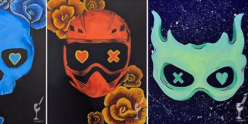 Into the Dark, Dark Vibes Themed Paint Party!