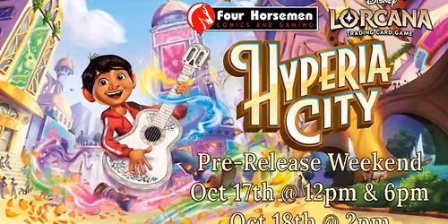 Lorcana TCG: Hyperia City Pre-Release