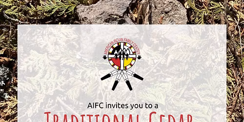 AIFC Traditional Cedar Healing Ceremony