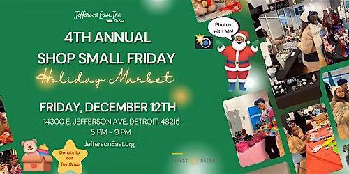 Celebrate the Holidays at JEI's Shop Small Friday Holiday Market!