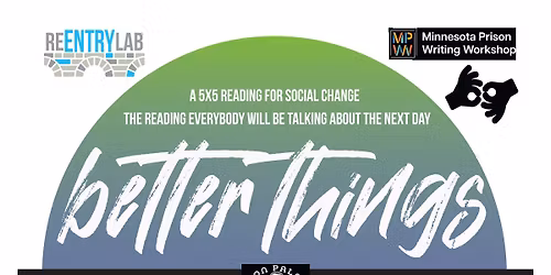 Better Things 5x5 Reading & Open Mic (June 2026)