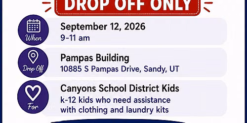 2026 National Day of Service Dimple Dell Stake